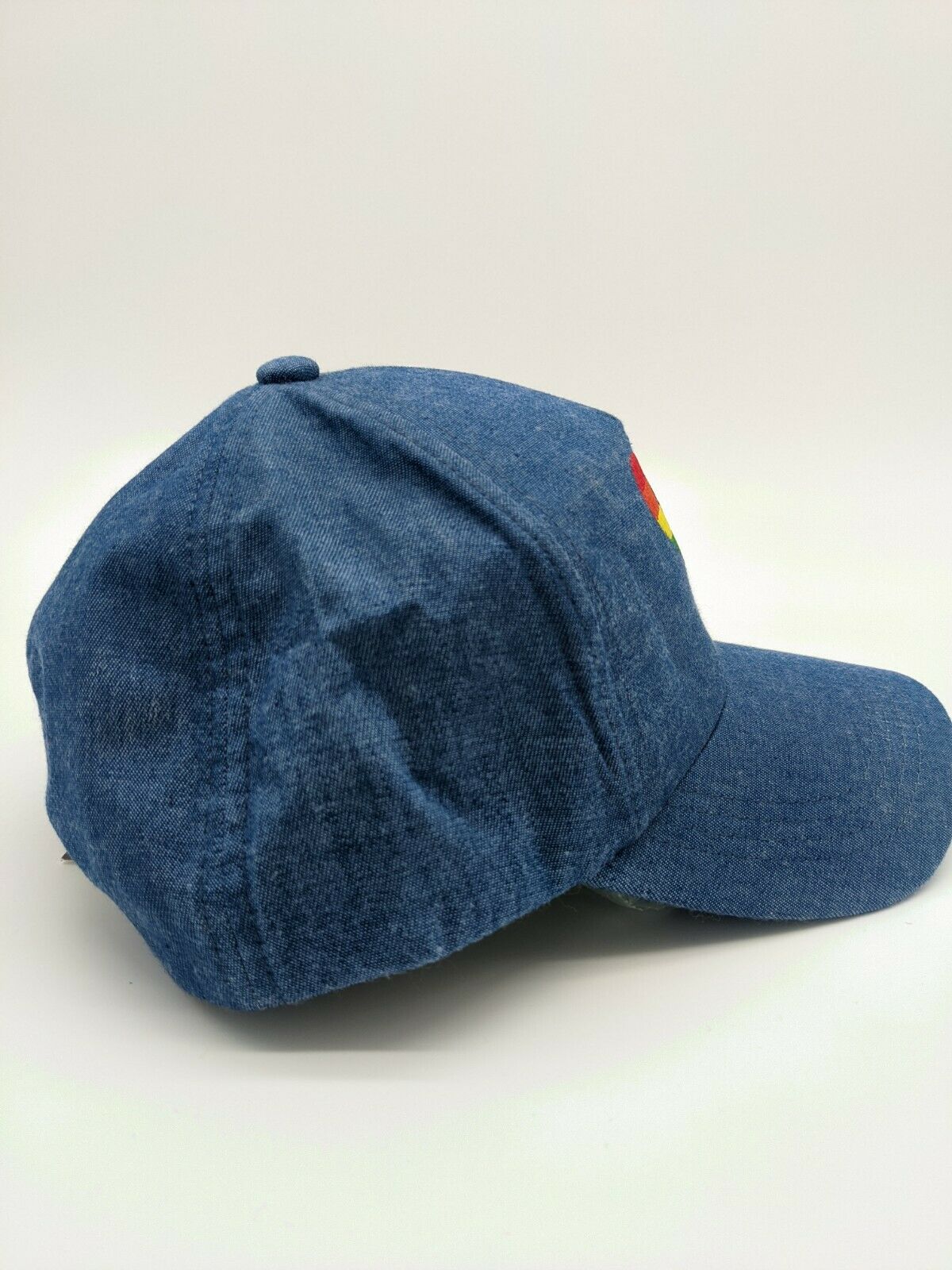 INC INTERNATIONAL CONCEPTS Love is Love cotton women's baseball cap  Color BLUE DENIM