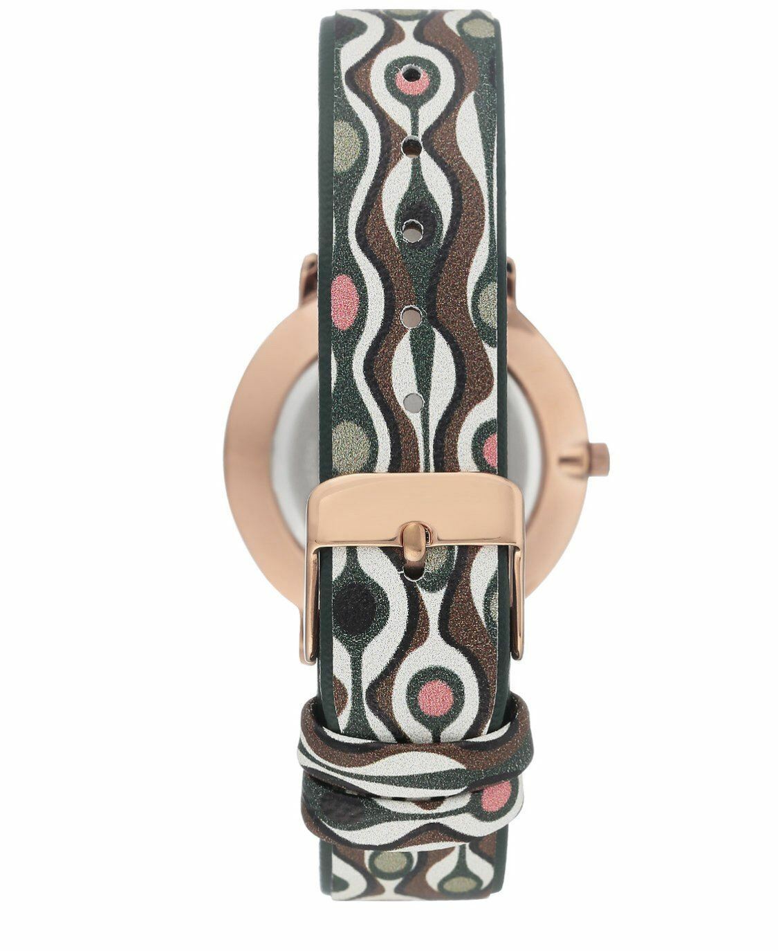 Anne Klein Women's Multi Vegan Leather Strap Watch Style: AK/3332RGMT