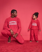 Family Pajamas Women's Missy Legend Pajama Set  Color Candy Red Size S
