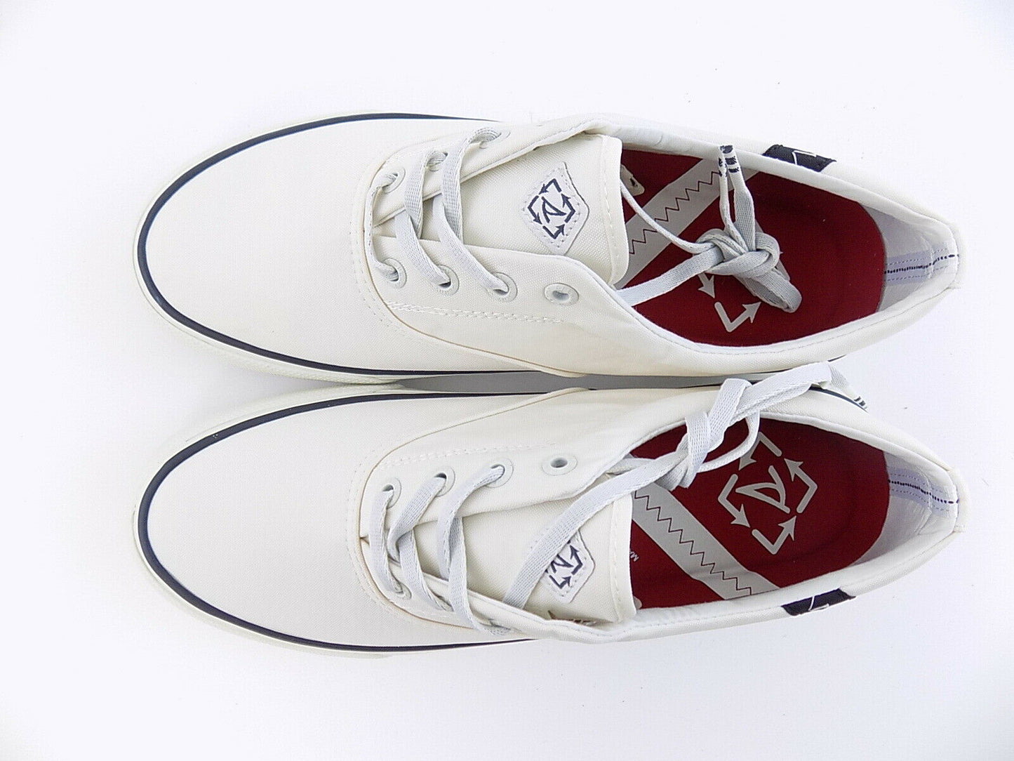 SPERRY Men's Striper II CVO Bionic Sneaker  Color Off White Size 9M