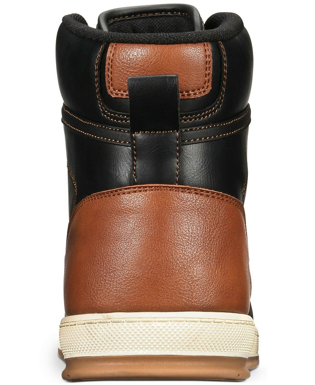 LEVI'S Men's Black/Tan Comfort Supportive Casual High Top Sneaker Boot Size 10.5