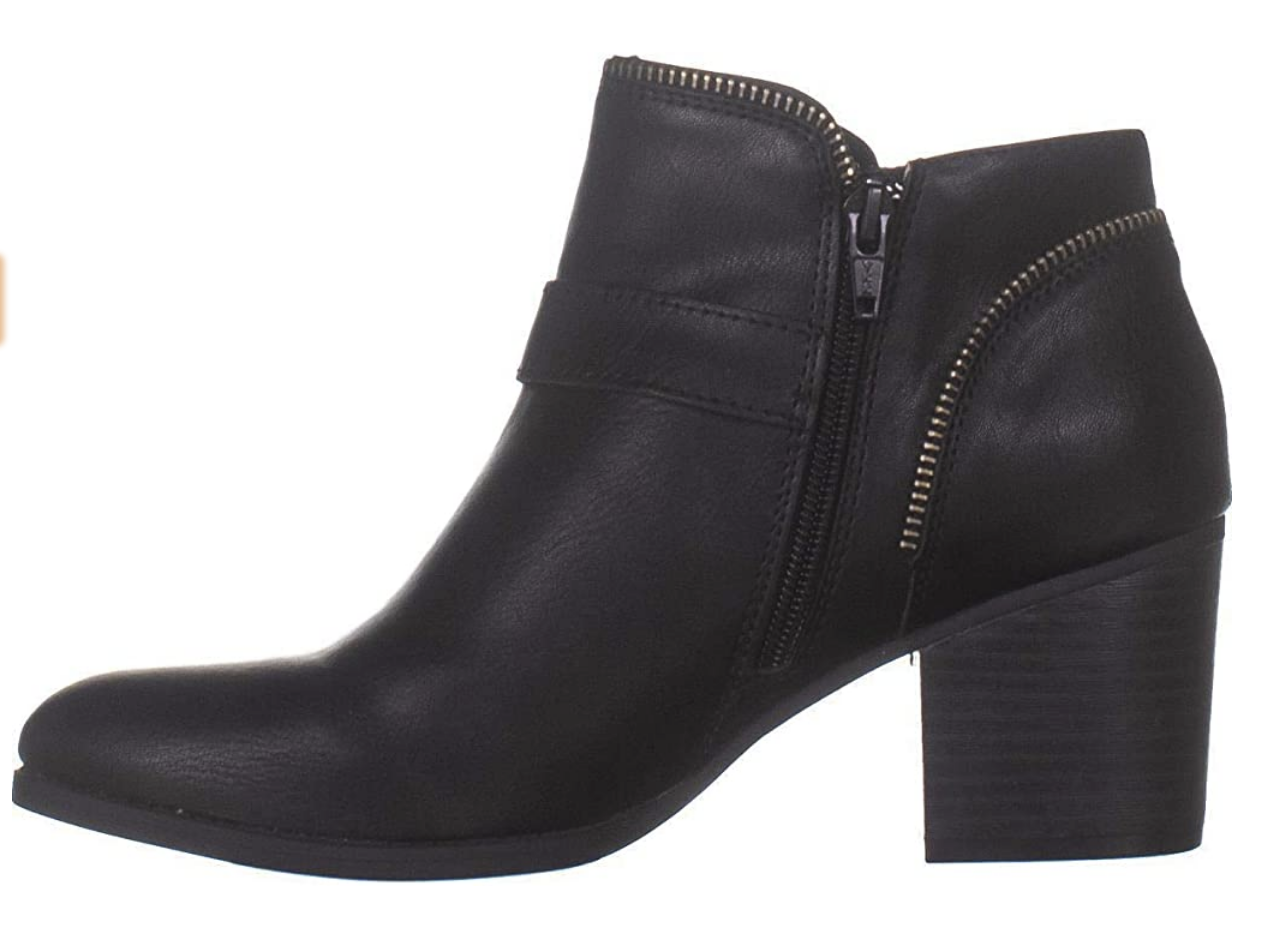 American Rag Womens Milly Almond Toe Ankle Fashion Boots Color Black  Size 8.5 M