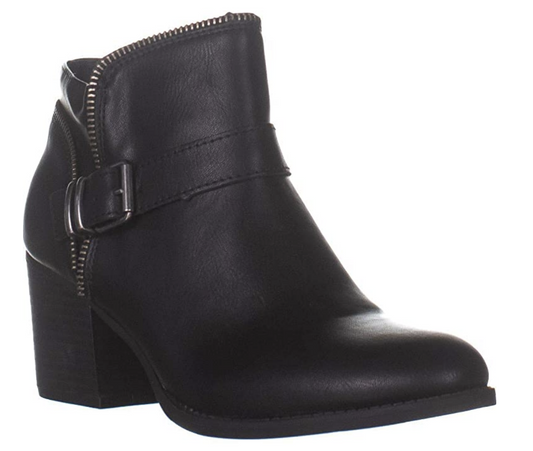 American Rag Womens Milly Almond Toe Ankle Fashion Boots Color Black  Size 8.5 M
