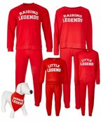 Family Pajamas Women's Missy Legend Pajama Set  Color Candy Red Size S
