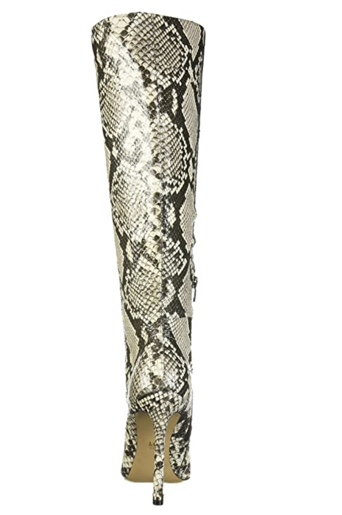 Kenneth Cole New York Riley 110 Tubular Fashion Boots  Color Off White/Black Size 5M