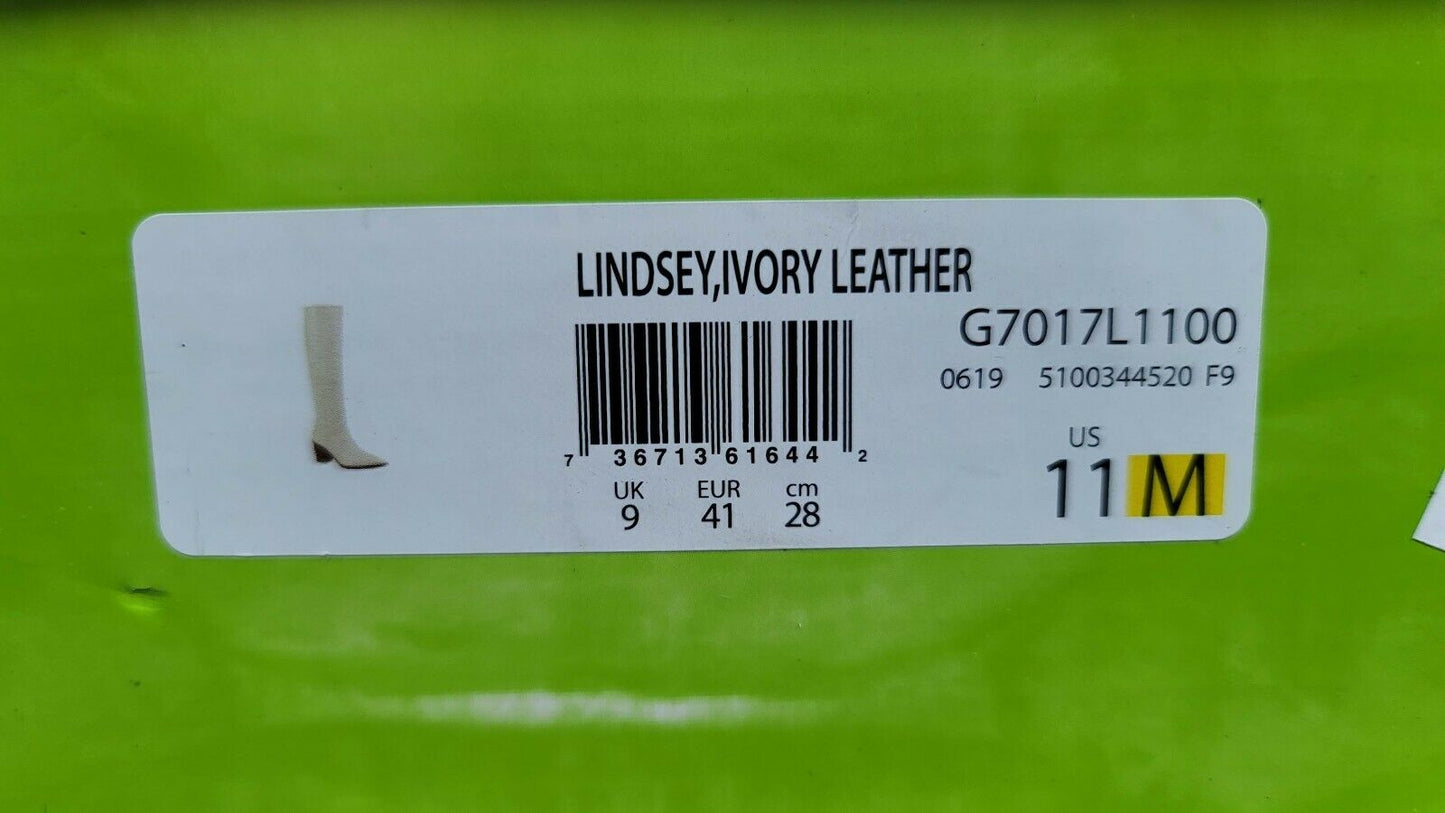 Sam Edelman Women's Lindsey Knee High Boot  Color: Modern Ivory Size: 11 M