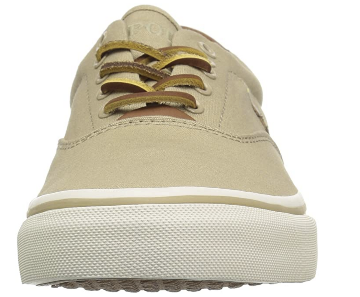 Polo Ralph Lauren Men's Thorton Sneakers  Khaki Size 9