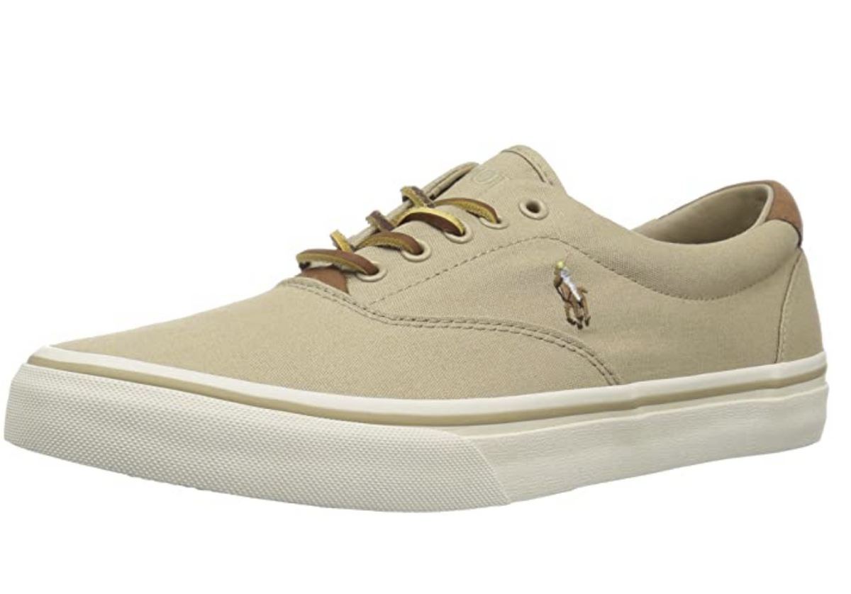 Polo Ralph Lauren Men's Thorton Sneakers  Khaki Size 9