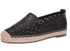 Patricia Nash Women's Elena Espadrille Flats Black Size 6.5M