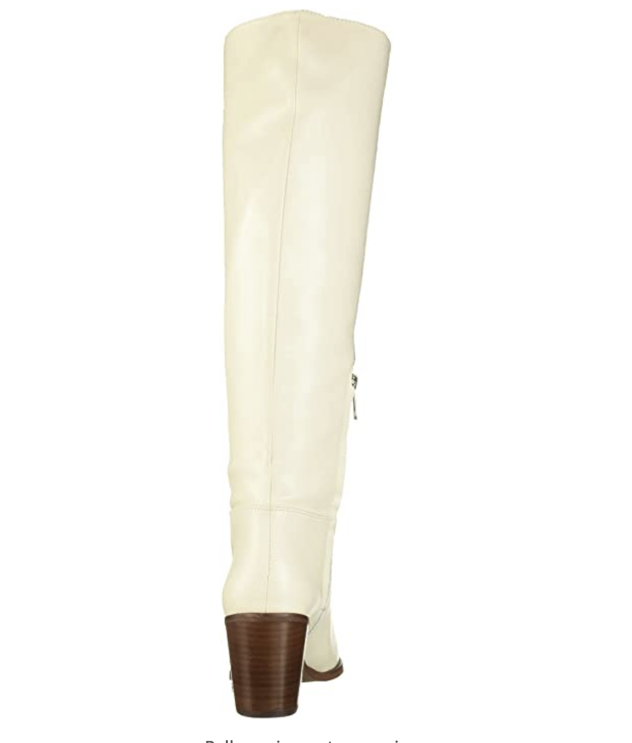 Sam Edelman Women's Lindsey Knee High Boot  Color: Modern Ivory Size: 11 M