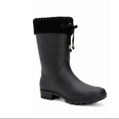 Charter Club Women's Camylla Rain Boots  Color Black Size 7M