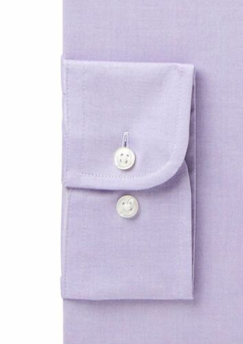 Club Room Men's Classic Regular Pinpoint Shirt  Lavender Size 17 34/35 (Reticket Tag)