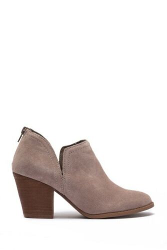 Carlos Santana Carmin Suede Block Heel Ankle Boot - Size 5M