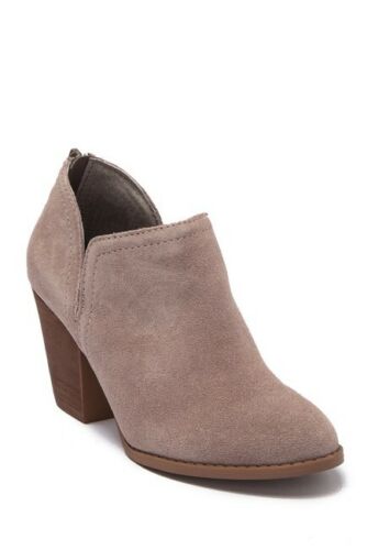 Carlos Santana Carmin Suede Block Heel Ankle Boot - Size 5M