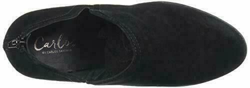 Carlos Santana Carmin Suede Block Heel Ankle Boot - Size 5M