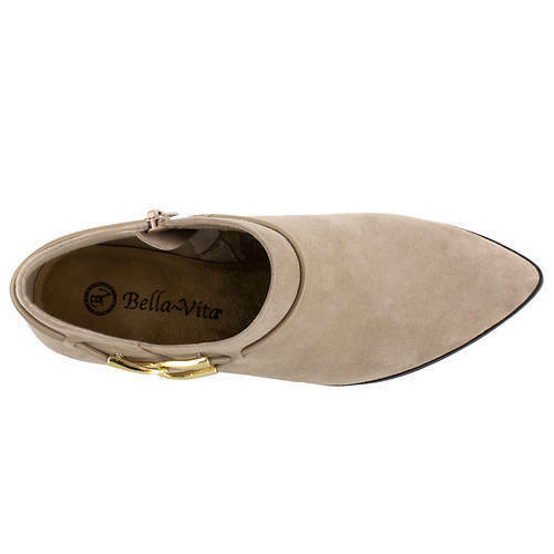 Rampage Basha Microsuede Bootie with Bow grey - Size 10M