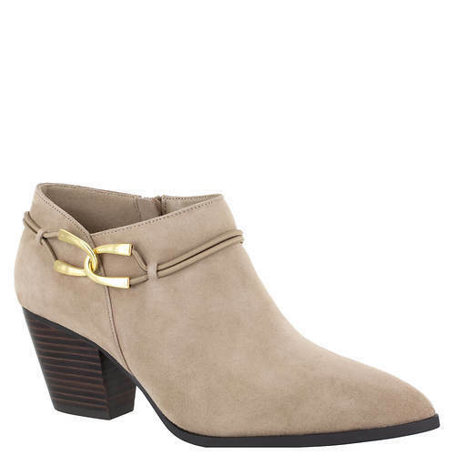 Rampage Basha Microsuede Bootie with Bow grey - Size 10M