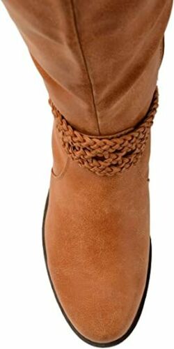 Journee Collection Women's Paisley Knee High Boots  Size 7M - Wide Calf