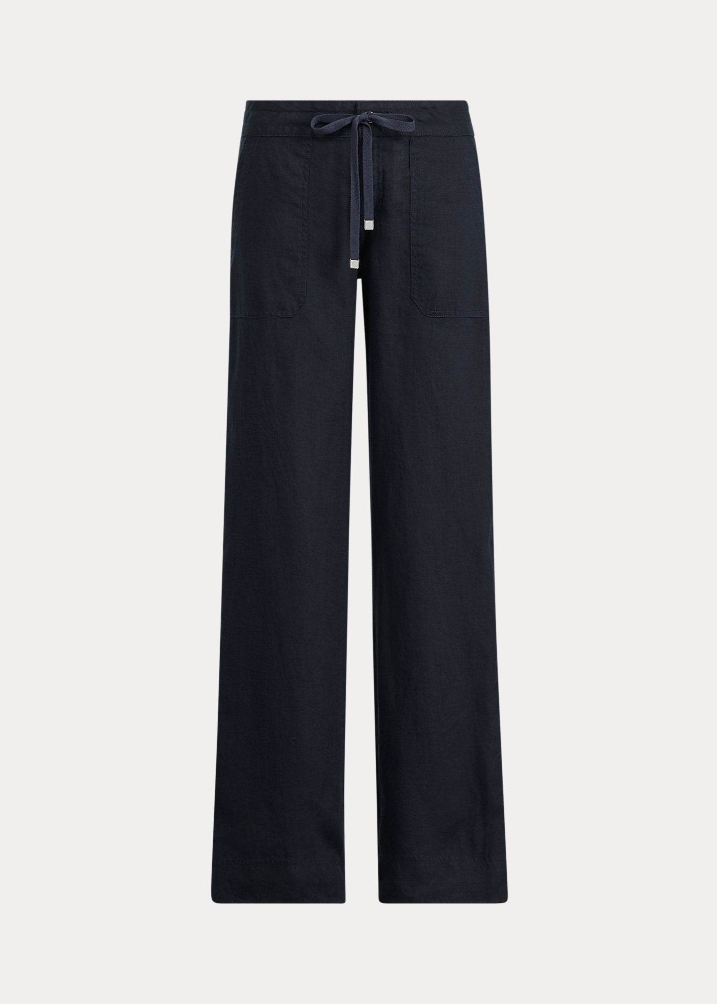 Lauren Ralph Lauren Plus-Size Linen Wide-Leg Pants  Color Lauren Navy Size 22W