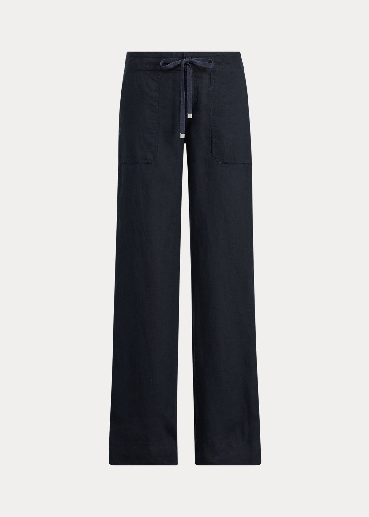 Lauren Ralph Lauren Plus-Size Linen Wide-Leg Pants  Color Lauren Navy Size 22W