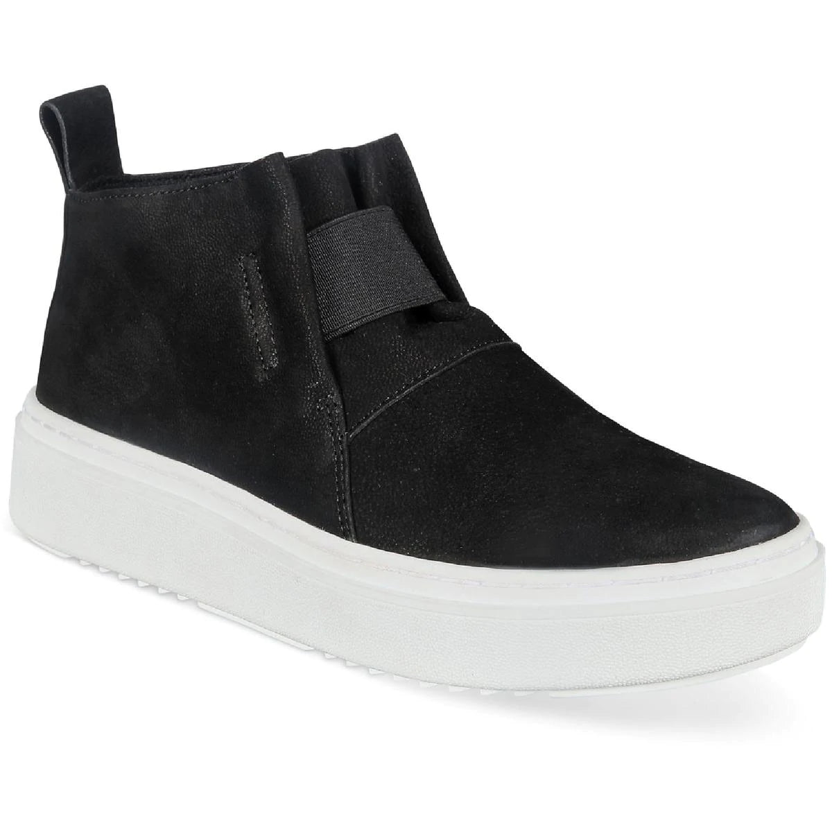 Eileen Fisher Women's Greta Sneaker Booties Color Black Nubuck Size 6M
