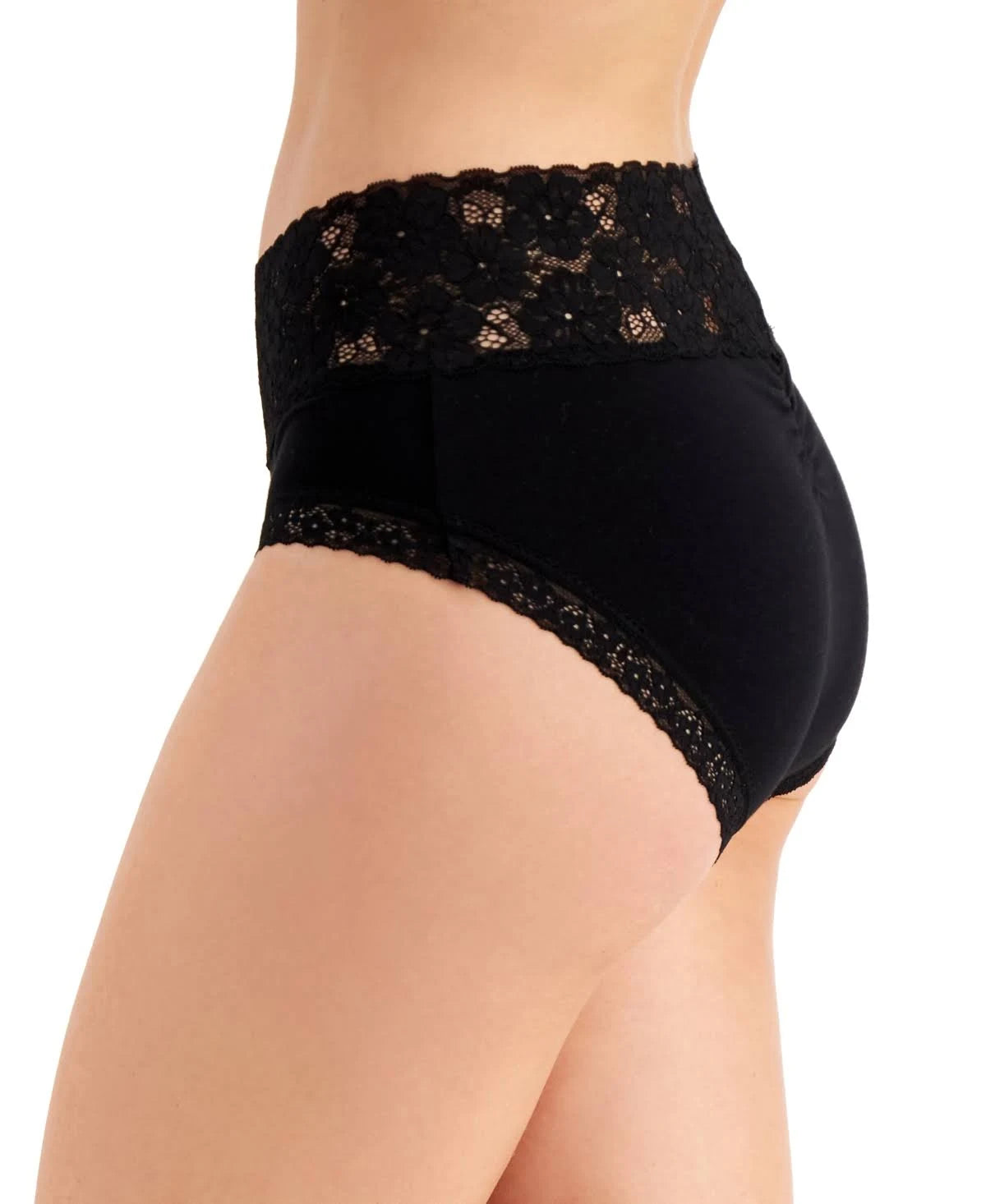 JENNI Women's High Waist Hipster Underwear  Color Pink Fun Size 3XL